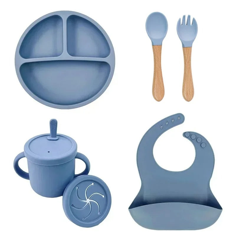 Daily Essentials Silicone Feeding Set