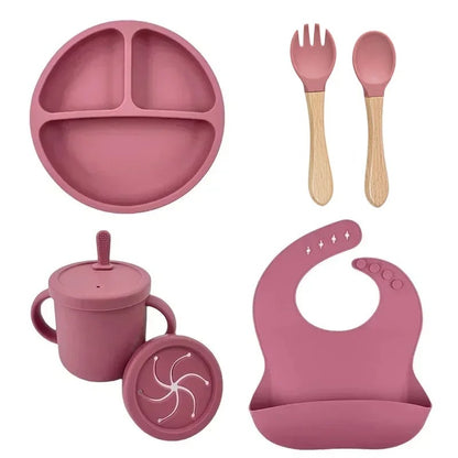 Daily Essentials Silicone Feeding Set