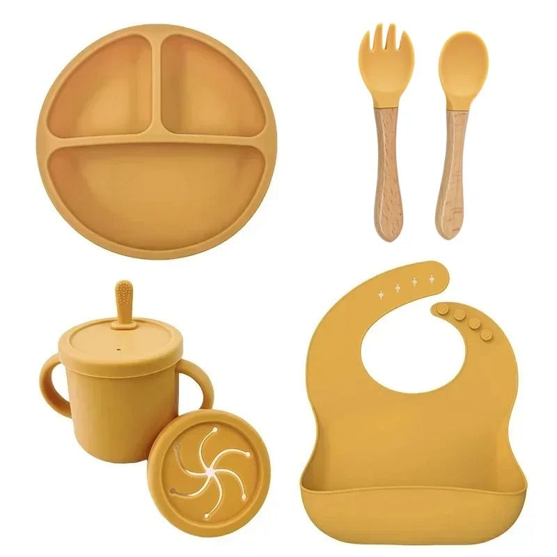 Daily Essentials Silicone Feeding Set